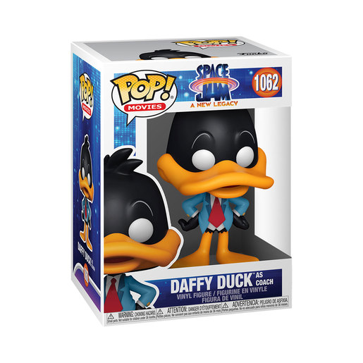 Funko Pop! Movies: Space Jam - Daffy Duck as Coach