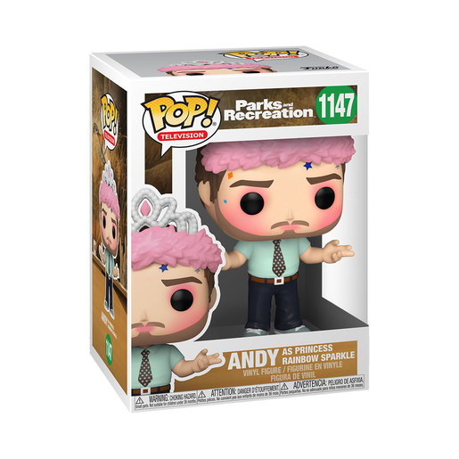 Funko Pop! Television: Parks and Rec - Andy as Princess Rainbow Sparkle