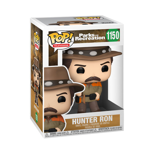 Funko Pop! Television: Parks and Rec - Hunter Ron (Limited Edition Chase)