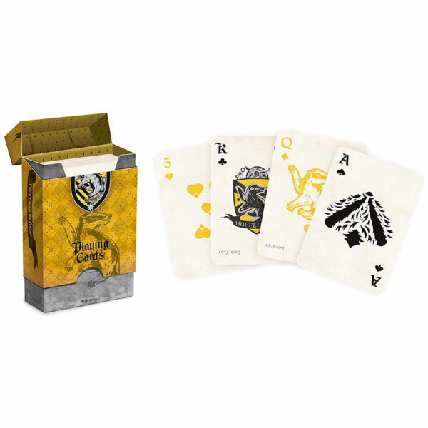 Harry Potter House Playing Cards - Hufflepuff