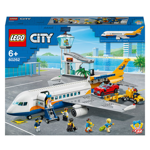 LEGO City Airport Passenger Airplane & Terminal - 60262