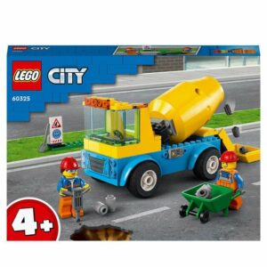LEGO City Cement Mixer Truck Construction Set 60325