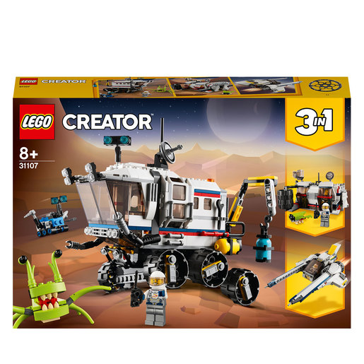LEGO Creator 3-in-1 Space Rover Explorer Building Set - 31107