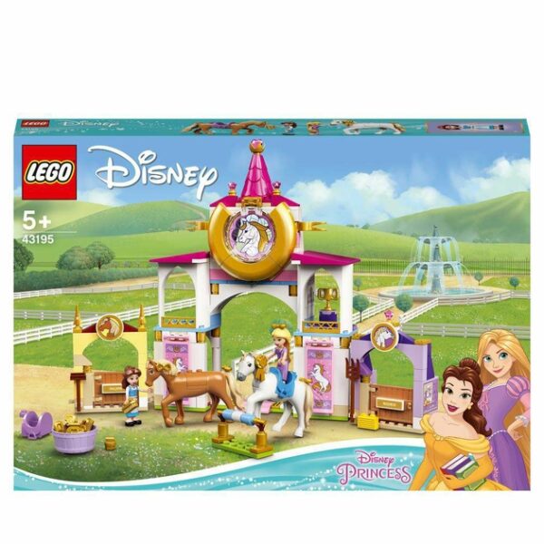 LEGO Disney Belle & Rapunzel Royal Stables Set 43195