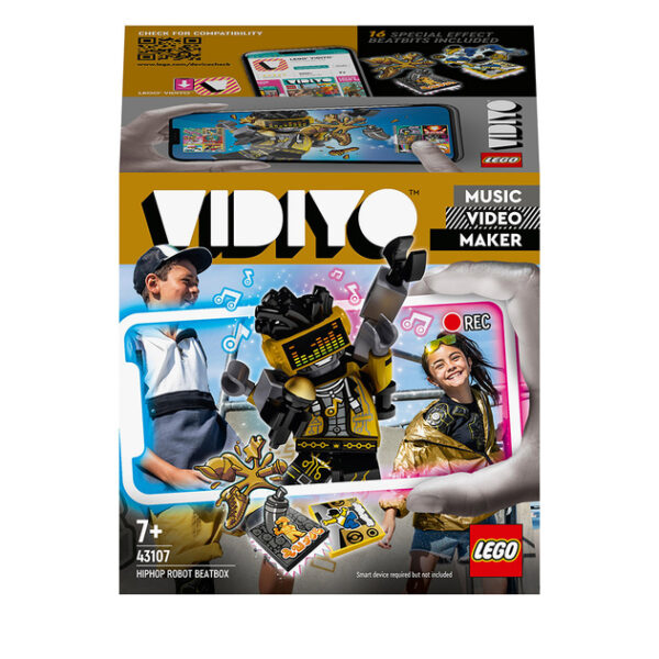 LEGO VIDIYO HipHop Robot BeatBox Music Video Maker Toy 43107