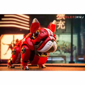 Mecha-Bulldog Action Figure (Red)
