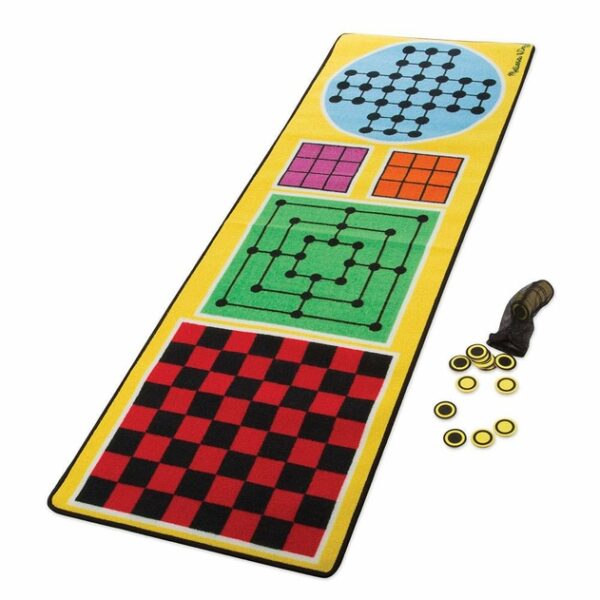 Melissa and Doug 4-in-1 Game Rug