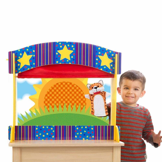 Melissa and Doug Tabletop Puppet Theatre