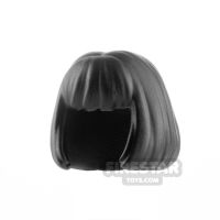 Product shot Minifigure Hair Bob with Centre Parting and Bangs