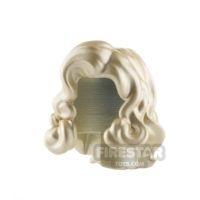 Product shot Minifigure Hair Long and Curled at Front