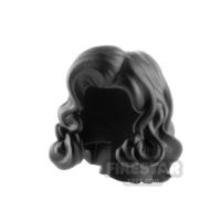 Product shot Minifigure Hair Long and Curled at Front