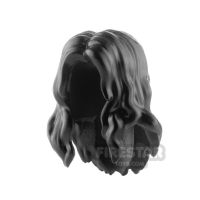 Product shot Minifigure Hair Long and Wavy Over Both Shoulders