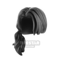 Product shot Minifigure Hair Over Shoulder Ponytail