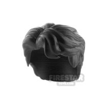 Product shot Minifigure Hair Short Thick Swept Back with Front Curl
