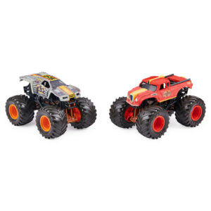 Monster Jam 1:64 Color Changing Monster Truck 2 Pack - Max-D vs Redical Rescue