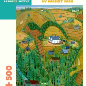 Pomegranate Mattie Lou O'Kelley My Parents' Farm 500 Piece Jigsaw Puzzle