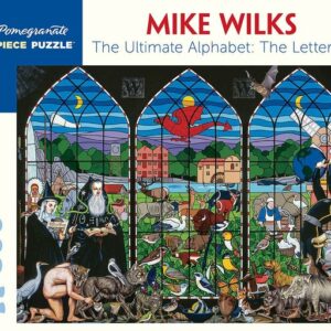 Pomegranate Mike Wilks The Ultimate Alphabet The Letter W 500 Piece Jigsaw Puzzle