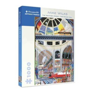 Pomegranate Mike Wilks: The Weather Works: The Grand Hall 1000 Piece Jigsaw Puzzle