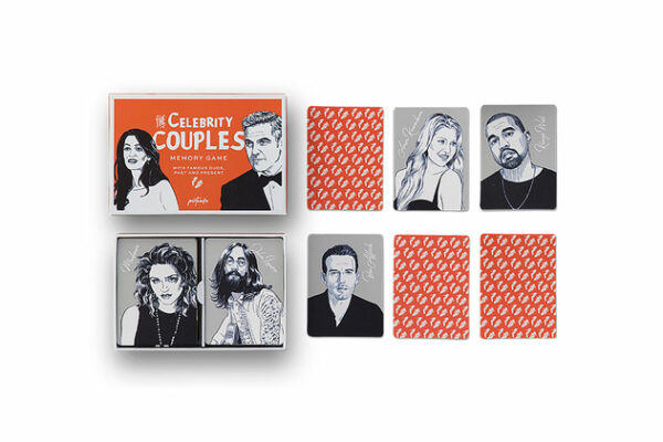 Printworks Memo Game - Celebrity Couples