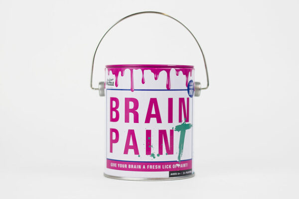 Professor Puzzle Brain Paint Game