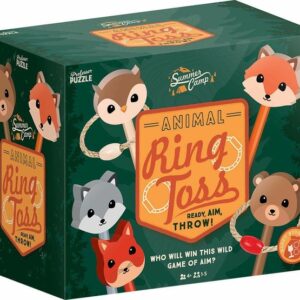 Professor Puzzle Summer Camp Animal Ring Toss Outdoor Game