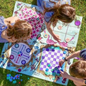Professor Puzzle Wonderland Games Alice's Party Games Mat