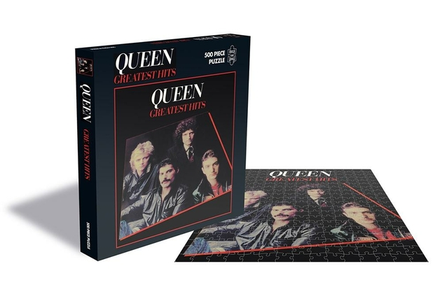 Rock Saws Queen: Greatest Hits (500 Piece Jigsaw Puzzle)