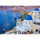 Santorini View with Boats