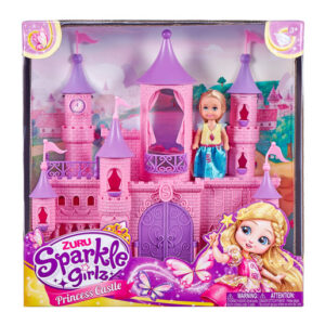 Sparkle Girlz - Mini Castle with Cupcake Doll