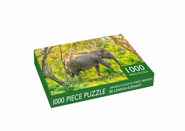 Sri Lankan Elephant 1000 Piece Jigsaw