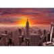 Sunset Over New York Skyline