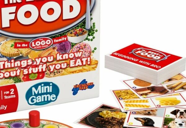 The LOGO Best of Food Mini Board Game