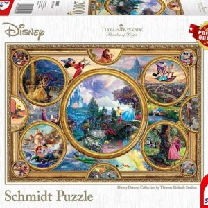 Thomas Kinkade Disney Dreams Collection 2000 Piece Jigsaw Puzzle