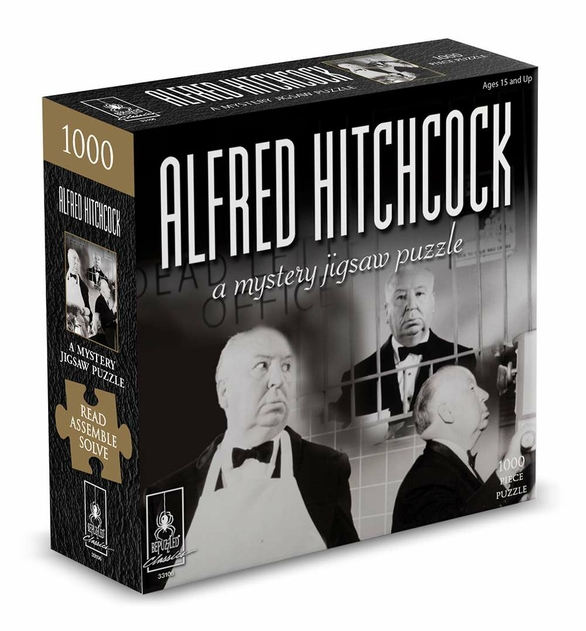 University Games Classic Mystery Hitchcock 1000 Piece Jigsaw Puzzle