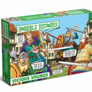 University Games Horrible Histories Vicious Vikings 250 Piece Jigsaw Puzzle