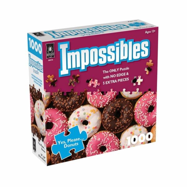 University Games Impossibles Jigsaw Puzzle Donuts