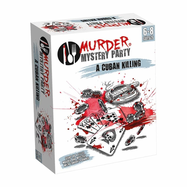 University Games Murder Mystery Dinner Party Cuban Killing Game