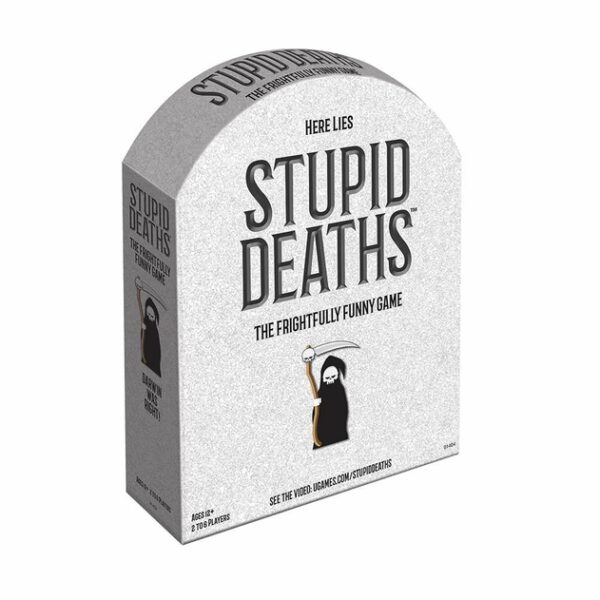 University Games Stupid Deaths Board Game