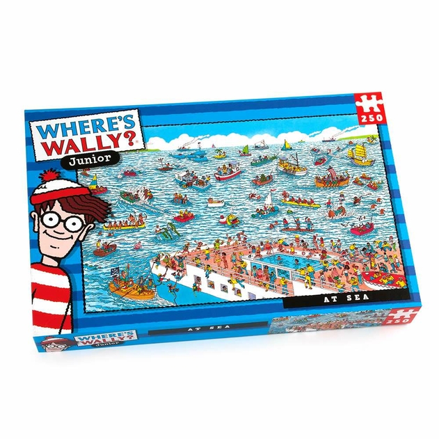 University Games Where's Wally At Sea 250 Piece Jigsaw Puzzle