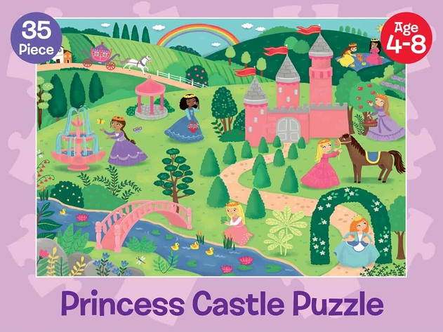 WHSmith Princess Castle 35 Piece Jigsaw Puzzle