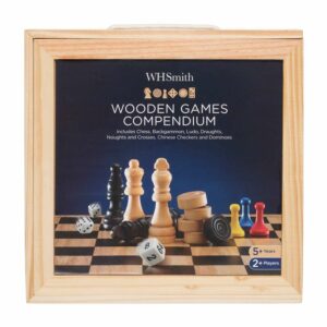 WHSmith Wooden Games Compendium
