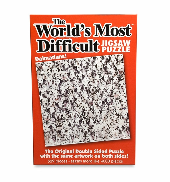 World's Most Difficult Jigsaw Dalmations 529 Piece Jigsaw Puzzle