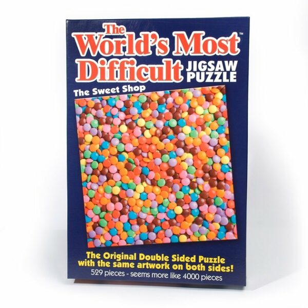 World's Most Difficult Jigsaw The Sweet Shop 529 Piece Jigsaw Puzzle