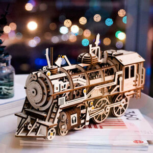 Locomotive Wooden Model Kit