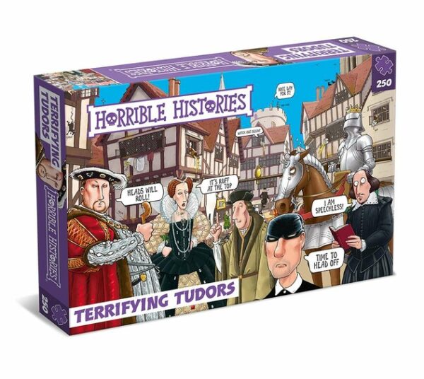 University Games Horrible Histories Terrible Tudors 250 Piece Jigsaw Puzzle