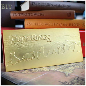 DUST! Lord of the Rings  Fellowship of the Ring  Plaque Replica - Zavvi Exclusive