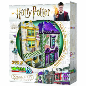 Harry Potter Diagon Alley Collection Madam Malkins & Florean Fortescues 3D Puzzle (290 Pieces)