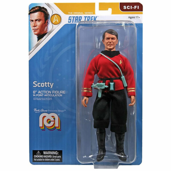 Mego 8  Figure - Star Trek Scotty