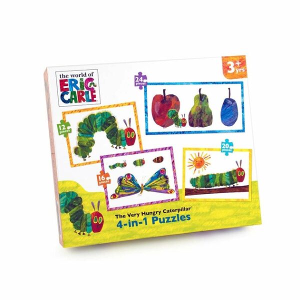 University Games Very Hungry Caterpillar 4 in 1 Jigsaw Puzzle