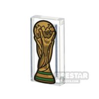 Product shot Custom Printed Tile 1x2 World Cup
